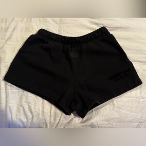 Essentials Women's Athletic Black Shorts